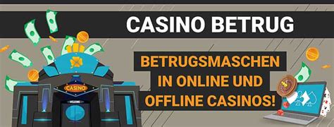 online casino betrug